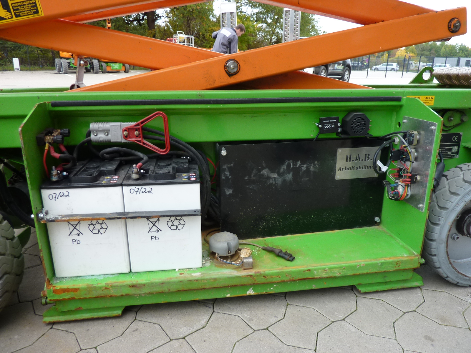 H.A.B. S 66-8-E2WD, SN 221401015-Batterieantrieb title=