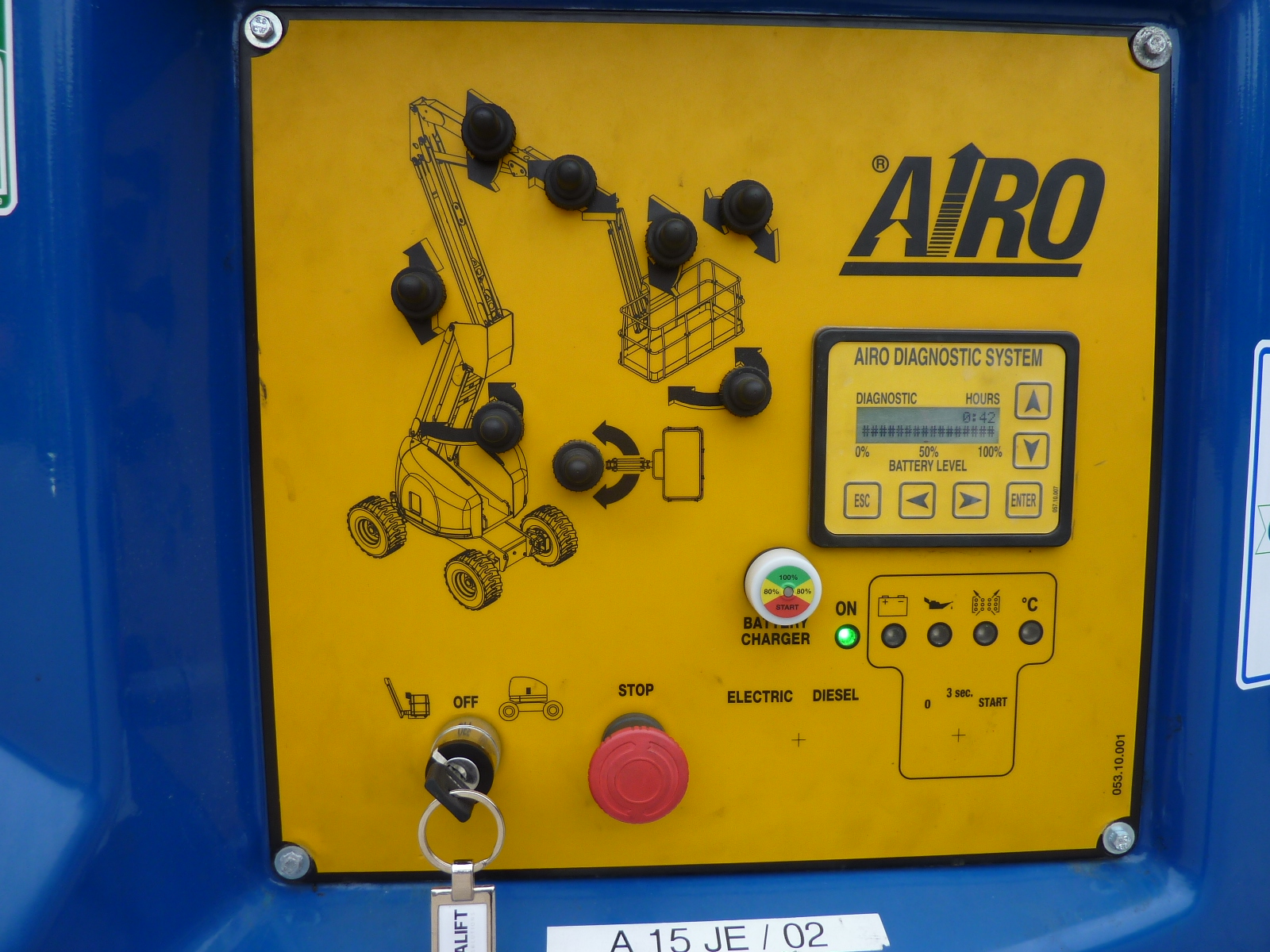 AIRO A15 JE, SG224245-Bodensteuerung title=